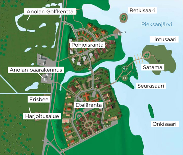 Alueen kartta