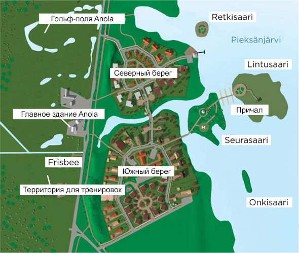 Alueen kartta